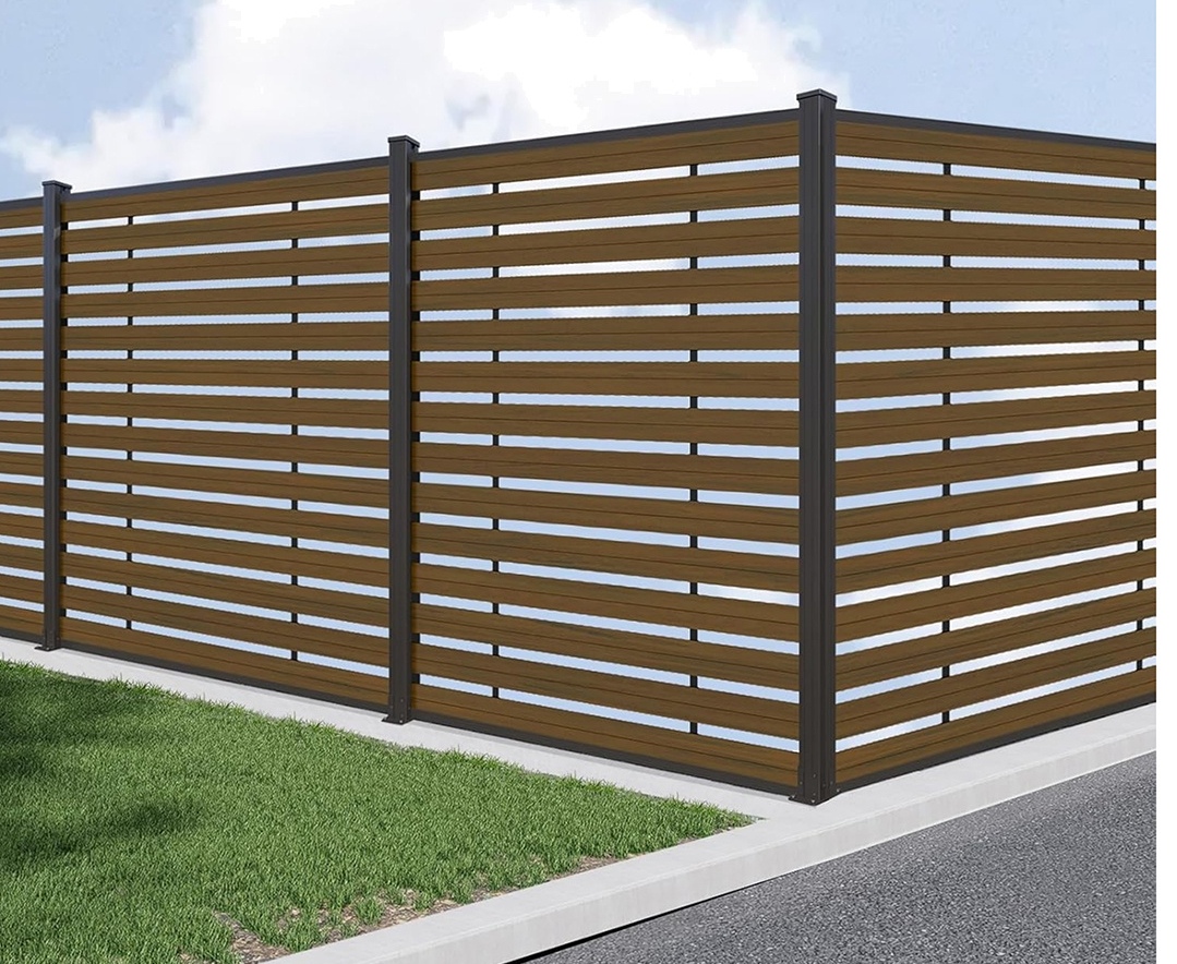 Open & slatted. fence collection