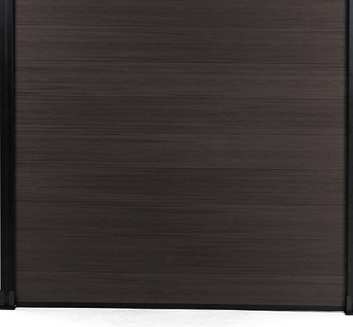 Sandal Wood composite fence finish