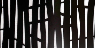 Bamboo decorative fence insert