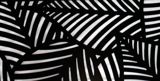 Palm decorative fence insert